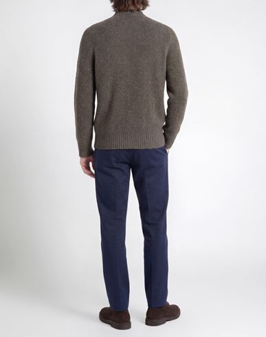Man Sweater Taupe Size M Wool, Polyamide