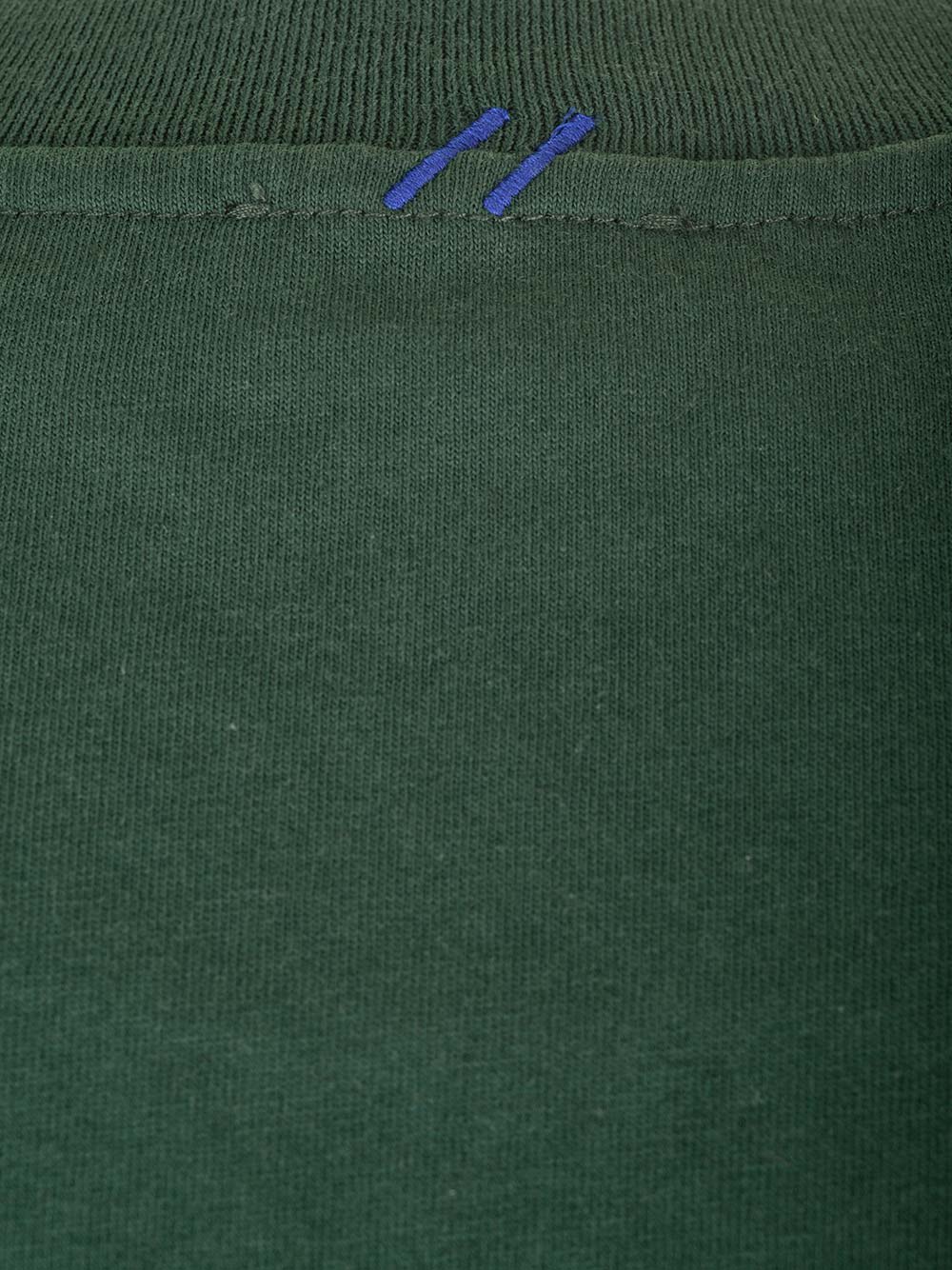 EKD logo-patch jersey T-shirt - Green