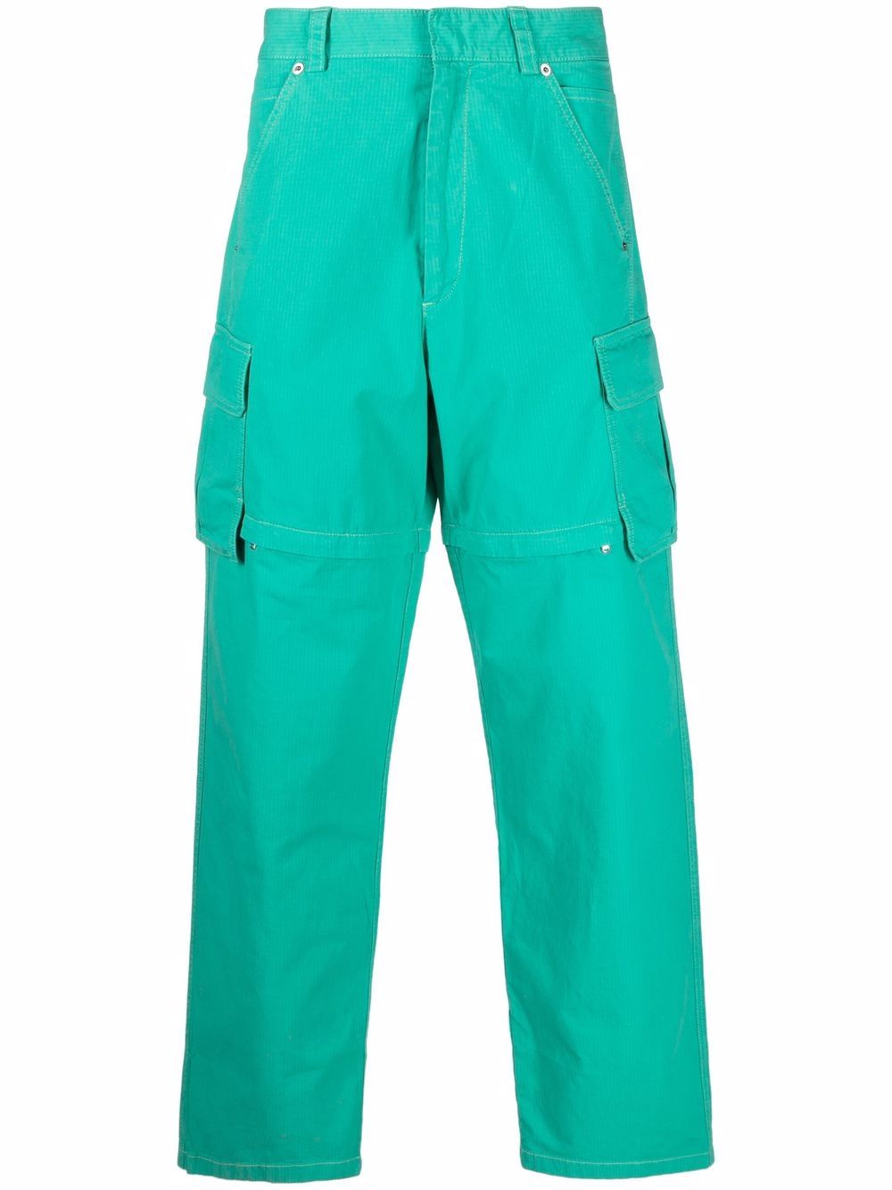 Convertible cargo trousers - Green