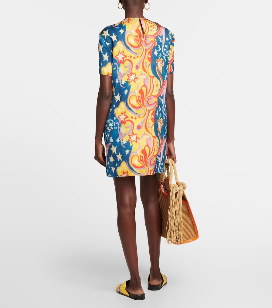 Printed minidress
