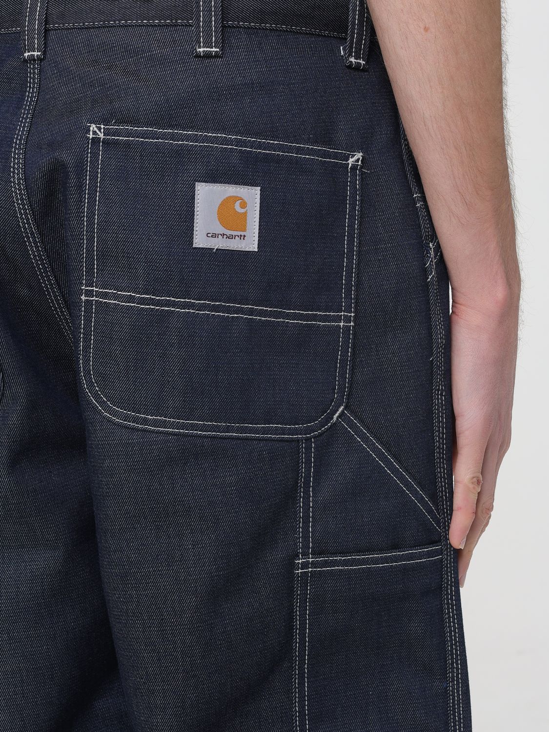 Pants Men color Blue