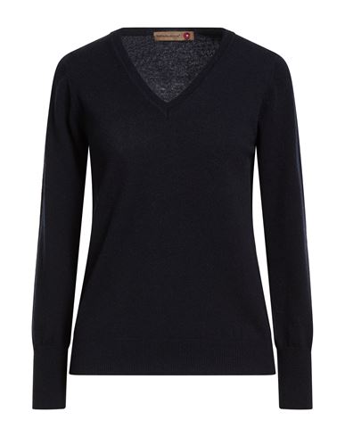 Woman Sweater Midnight blue Size S Cashmere