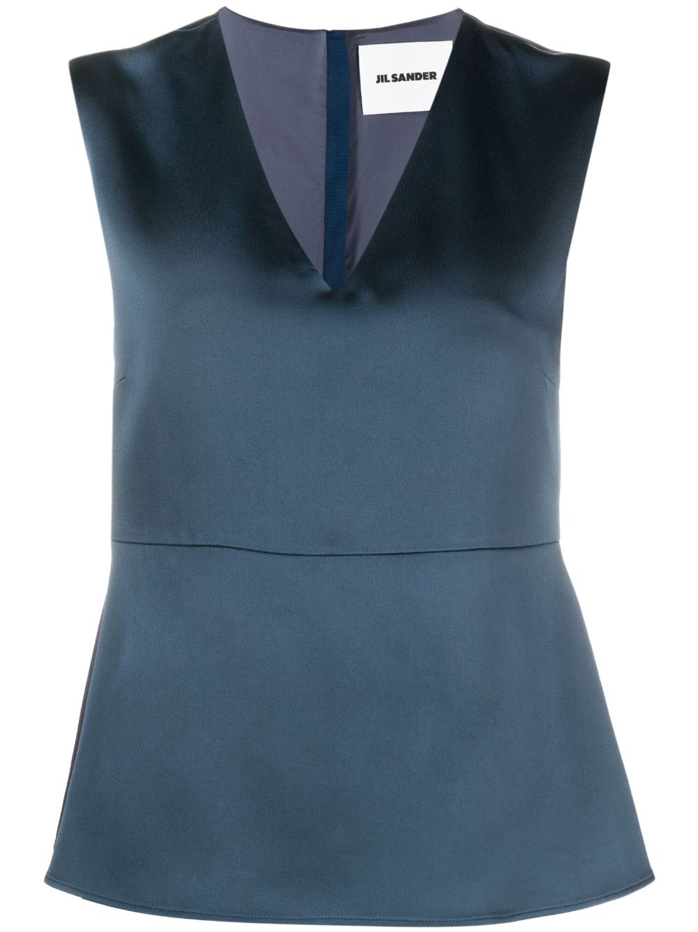V-neck tank top - Black