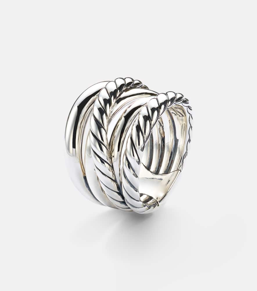 Crossover® sterling silver ring