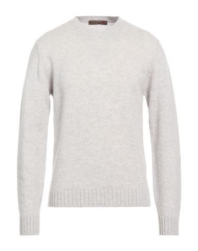 Man Sweater Light grey Size XXL Wool