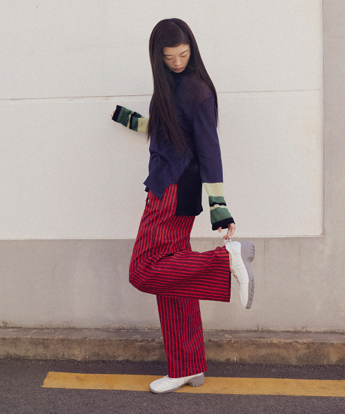 BLISS HEEL STRING SNEAKERS