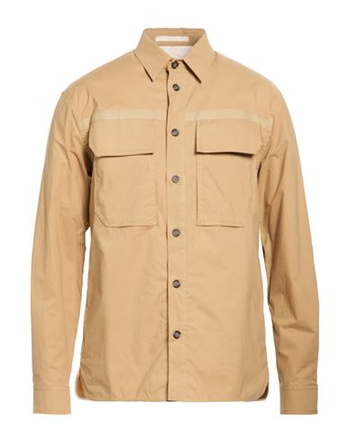 Man Shirt Sand Size 19 Cotton