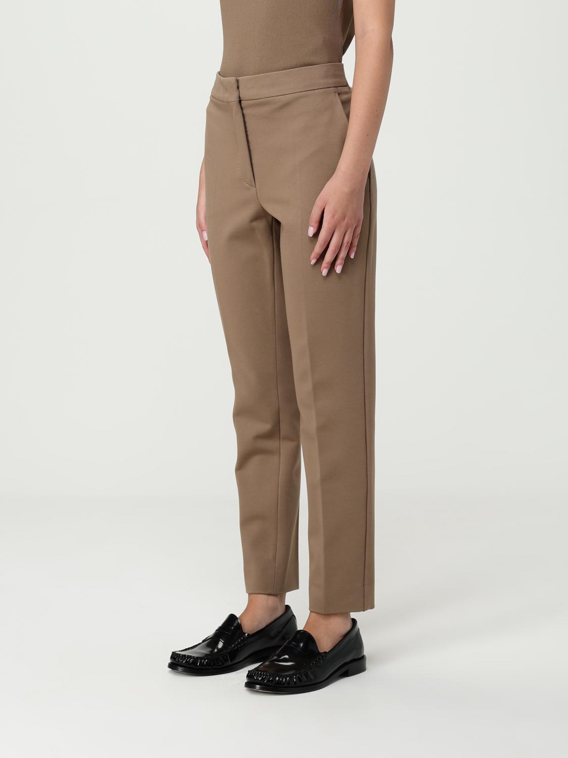 Pants Woman color Camel