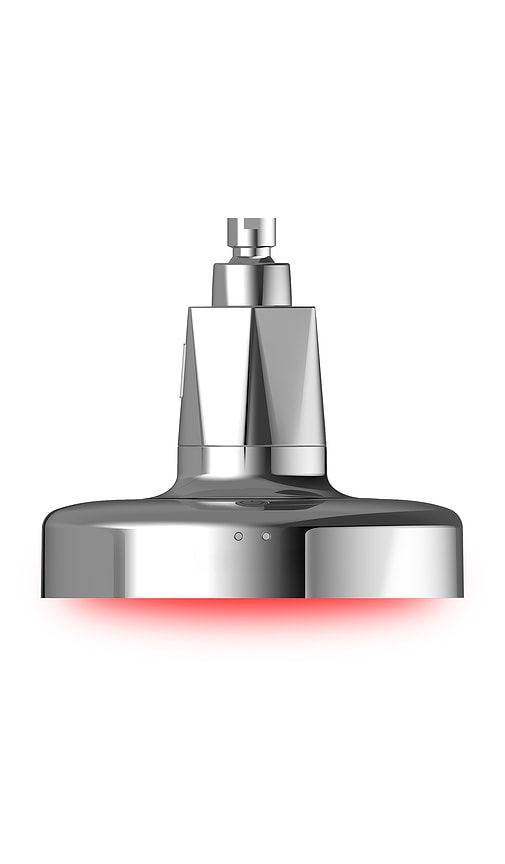 HigherDOSE Red Light Shower Filter in Metallic Silver