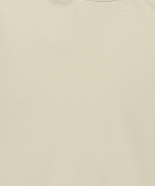 Block Zip Up Hoodie Ivory