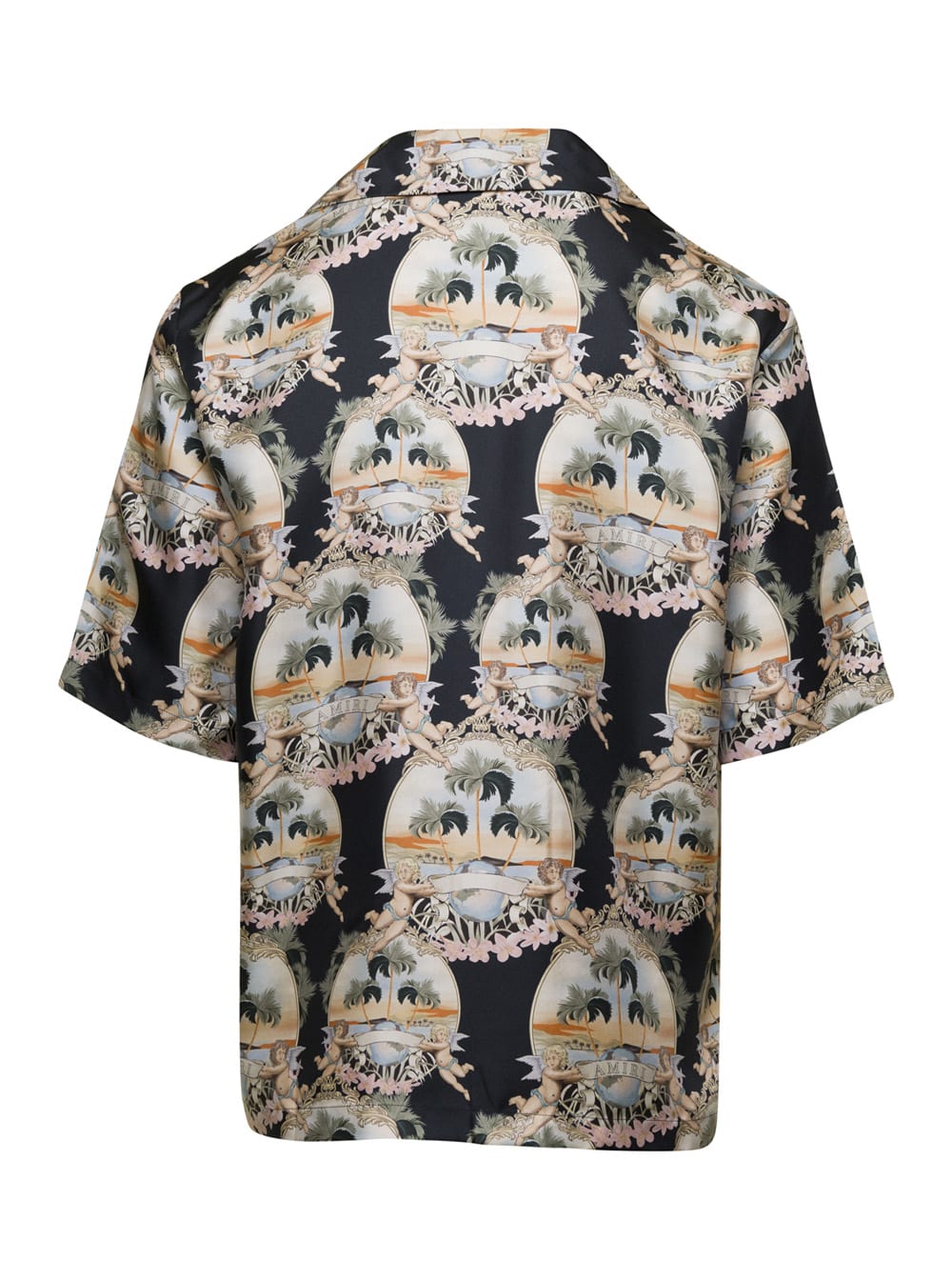 All Over Palm Bowling Shirt