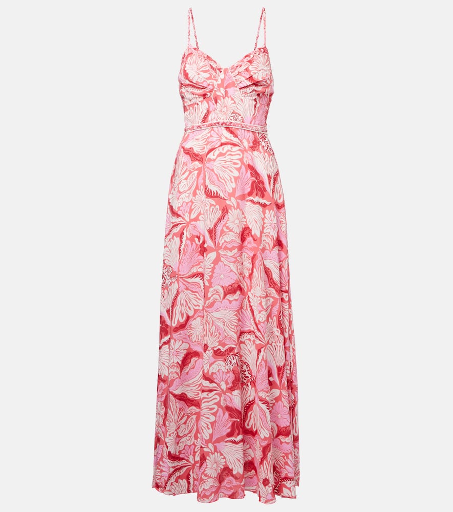 Cara floral maxi dress