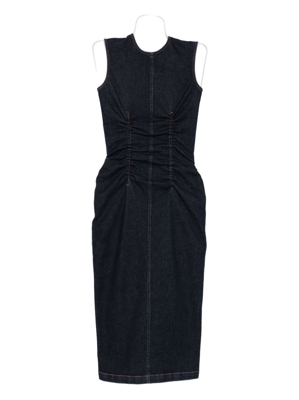 Denim midi dress - Blue