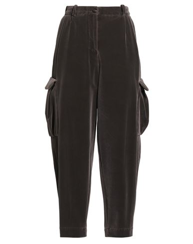Woman Pants Brown Size 8 Polyamide, Elastane