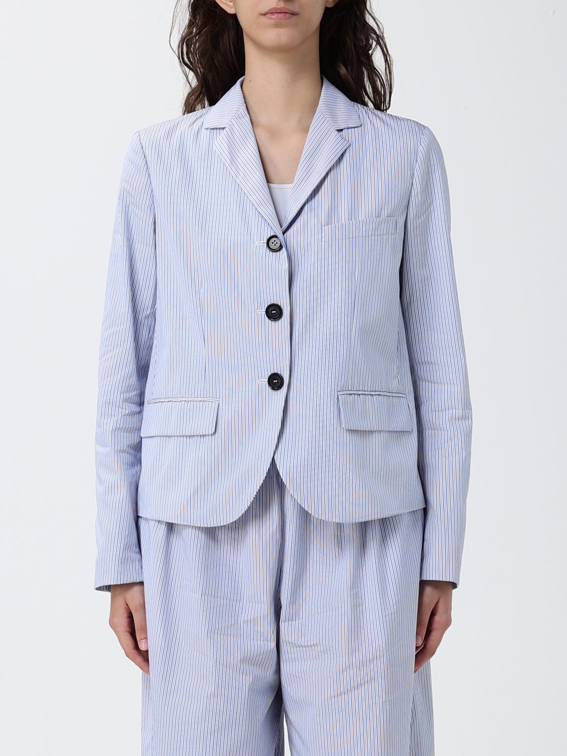 Blazer Woman color White