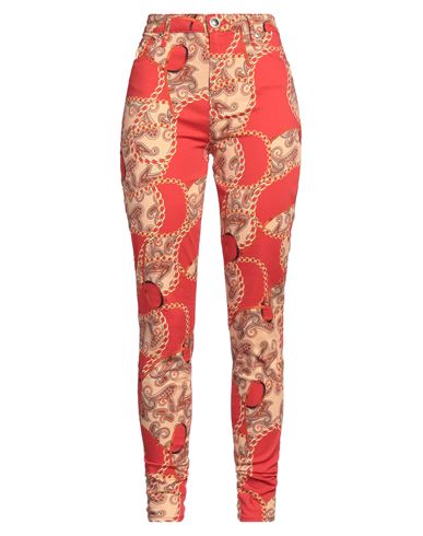 Woman Pants Tomato red
