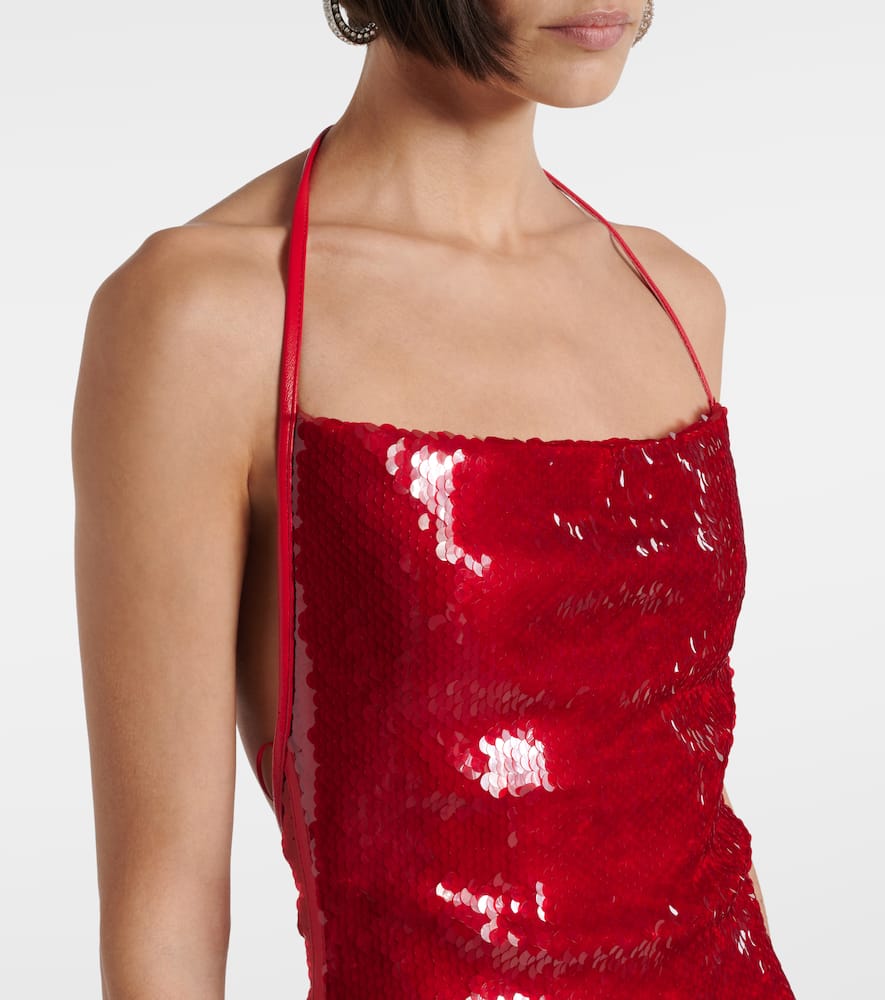 Sequined minidress