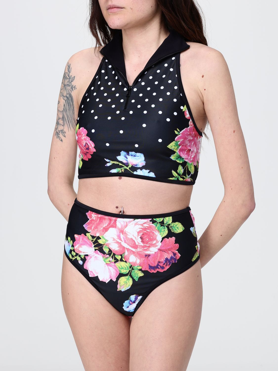 Swimsuit Woman color Black