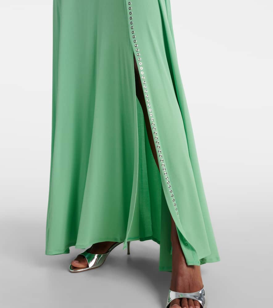 Embellished maxi skirt