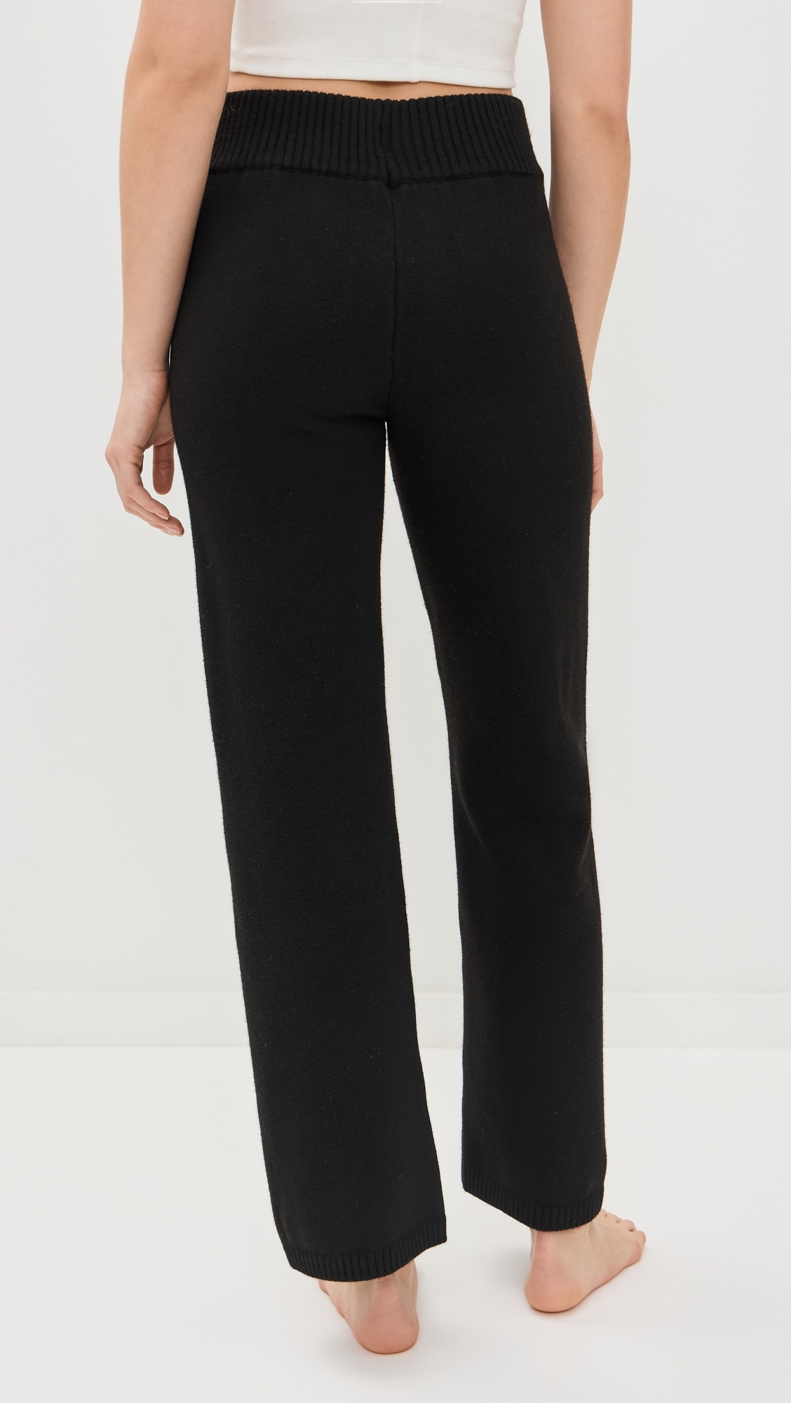 Spice It Up Knit Pants Black