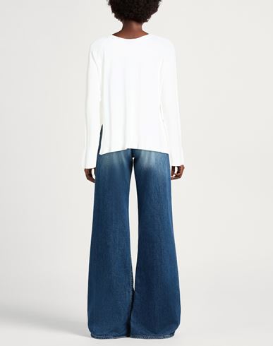Day By Day Woman Sweater White Size M Viscose, Polyamide