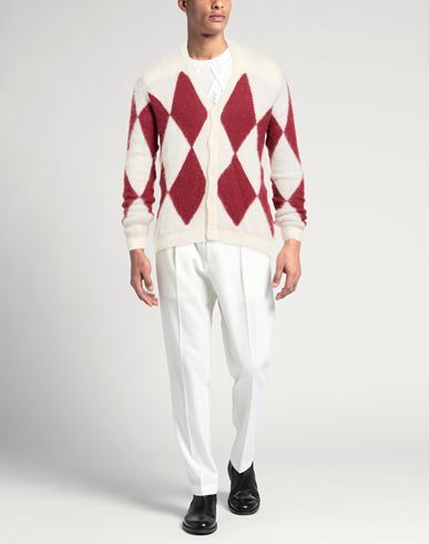 Marsēm Man Cardigan Ivory Size L Polyacrylic, Mohair wool, Polyamide, Polyester