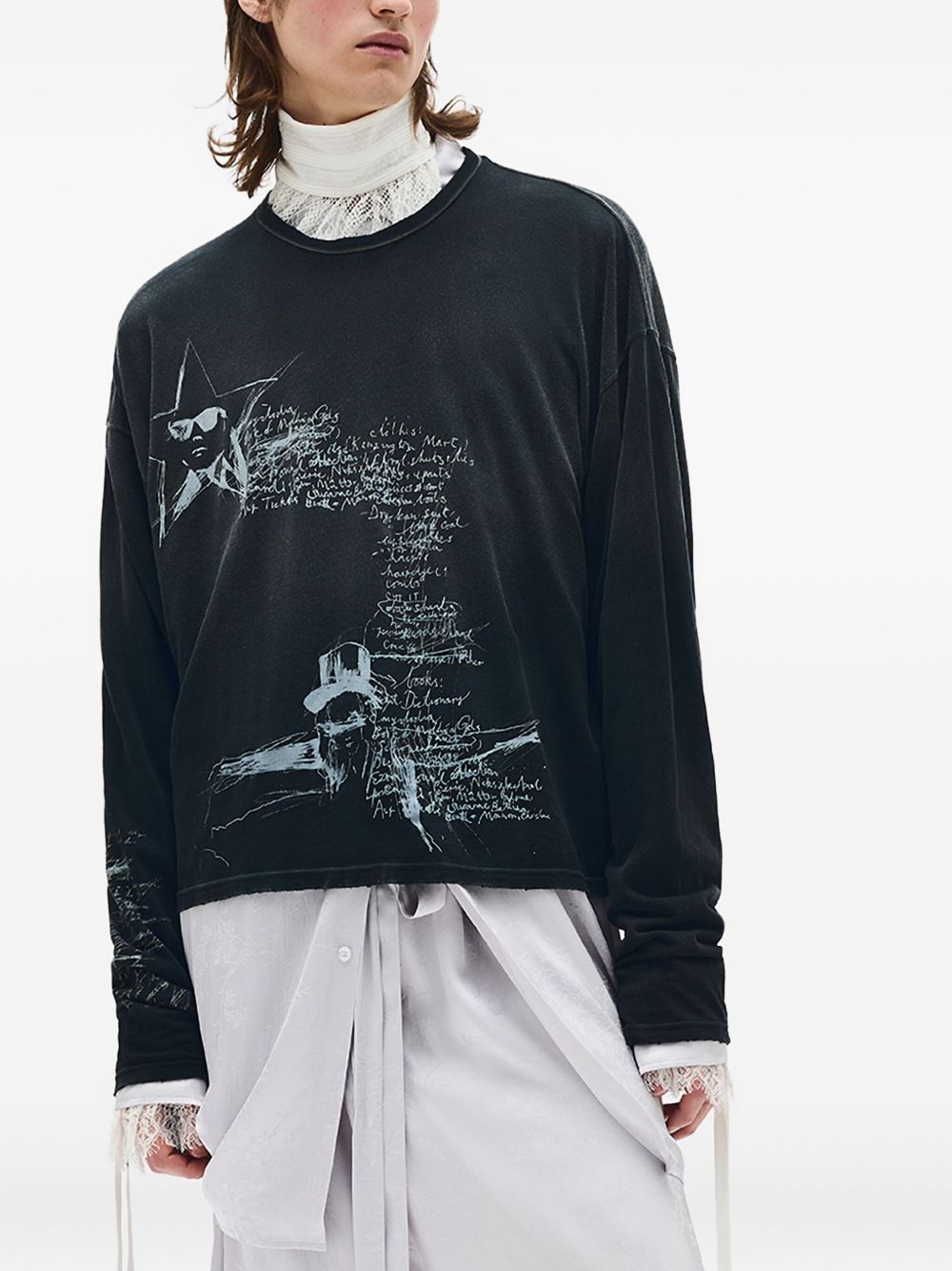 Sketchbook T-shirt - Black