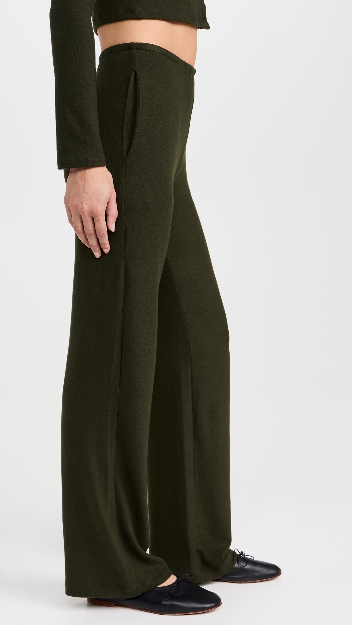 Lauren Pocket Pants Moss
