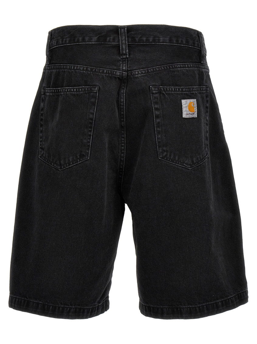 -Landon Bermuda, Short Nero-Uomo