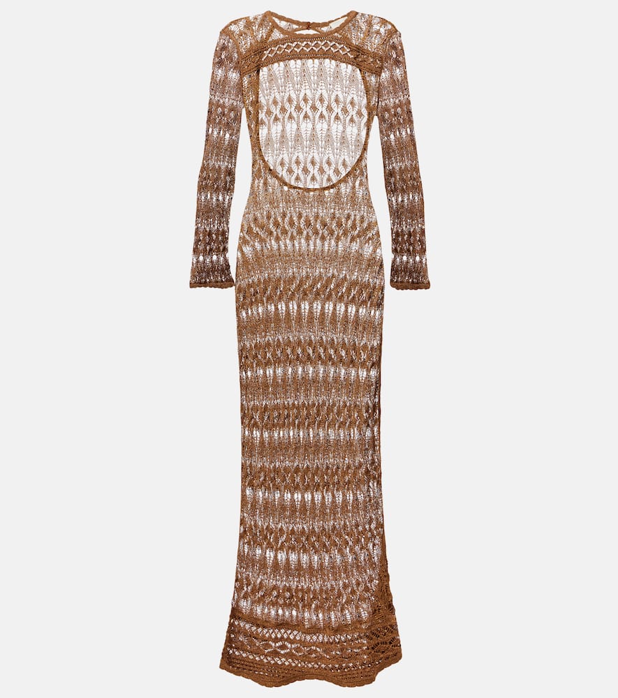 Paloma sheer maxi dress