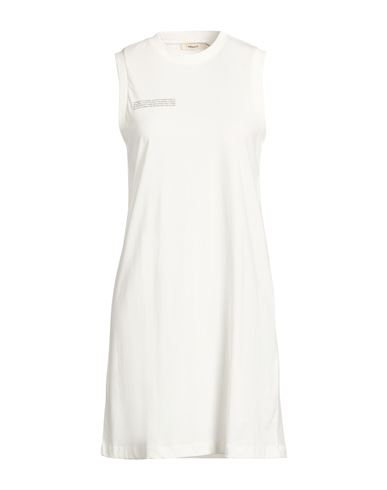 Woman Mini dress Cream Size S Organic cotton