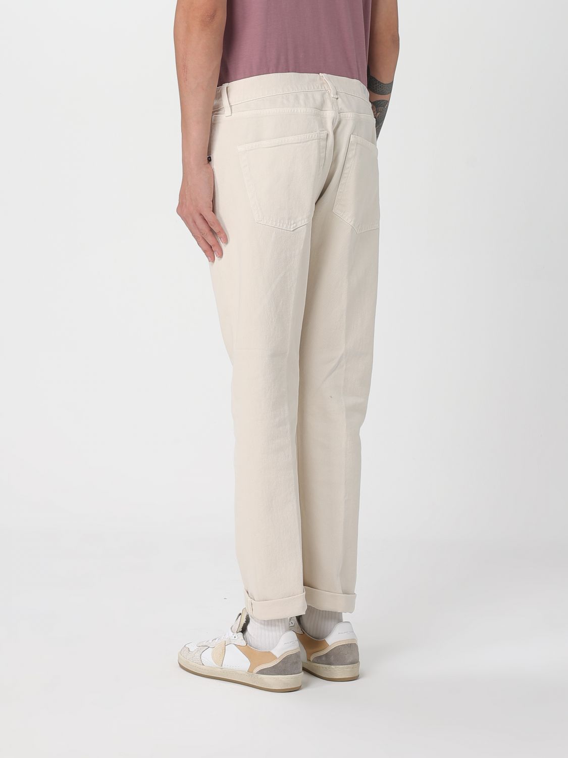Jeans Men color White