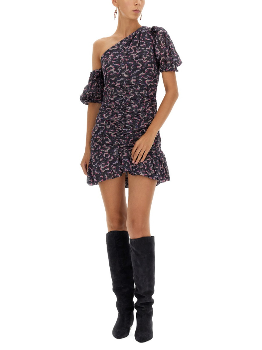 Lecia Asymmetric Mini Dress