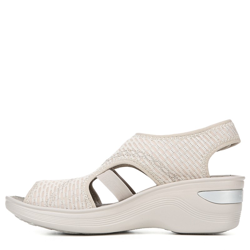 Women's Dream Wedge Sandals (Beige Fabric)