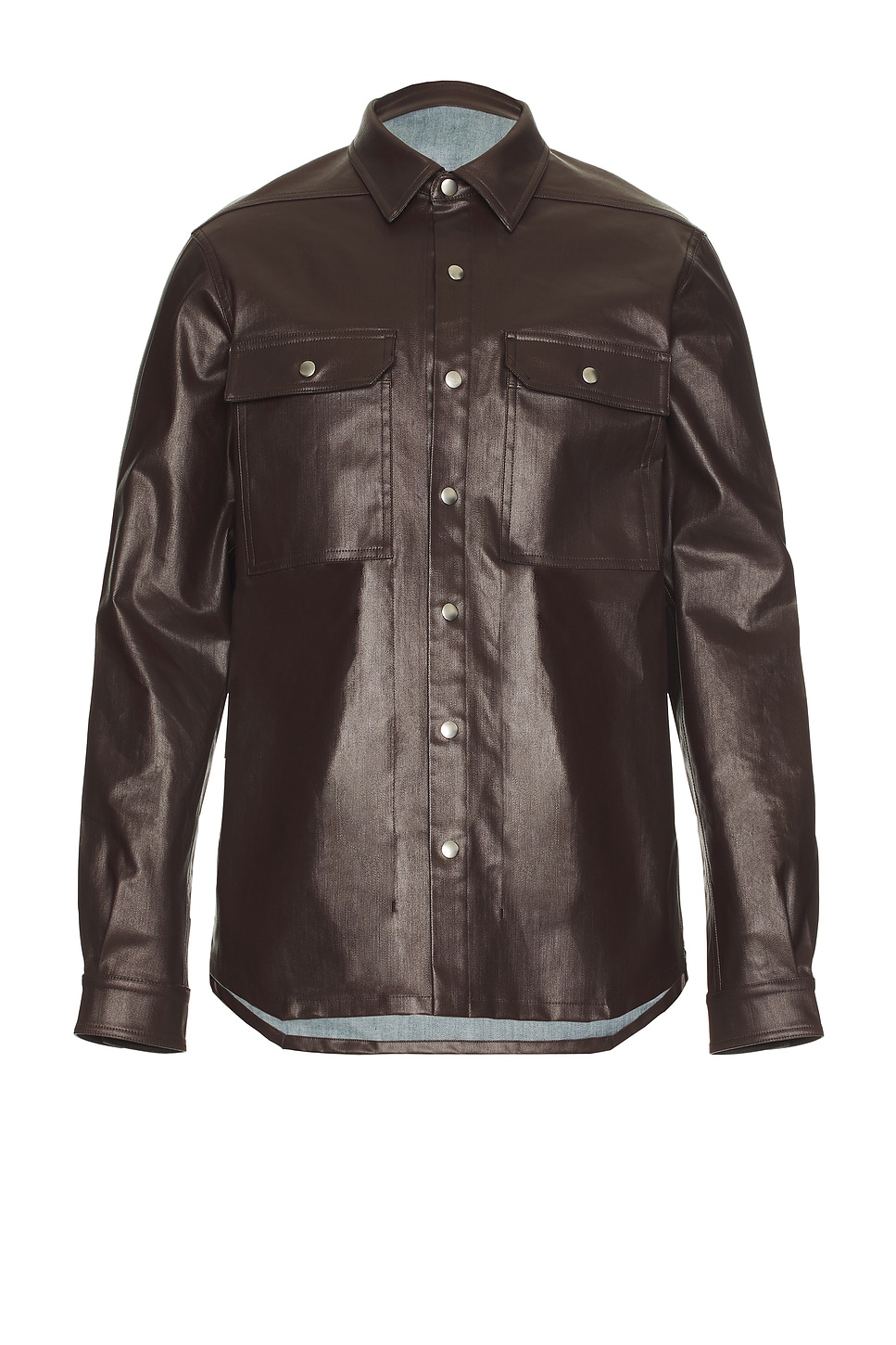 Rick Owens Outershirt in Brown