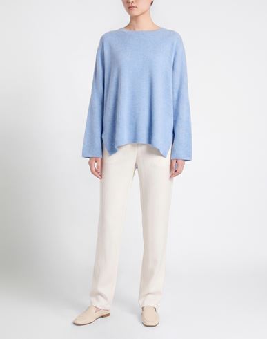 Woman Sweater Light blue Size XL Cashmere