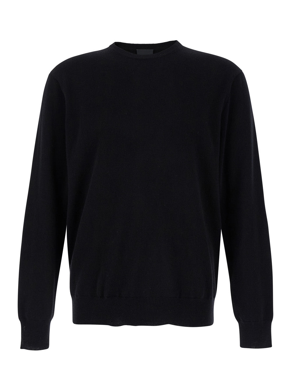 Cashmere Crewneck Sweater — Black