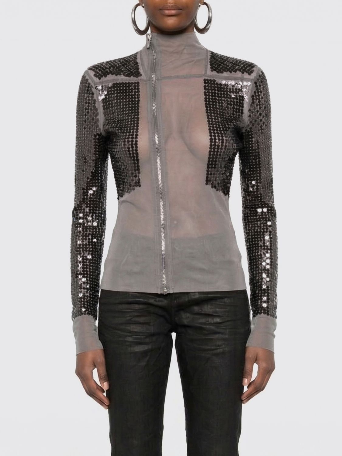 Jacket Woman color Grey