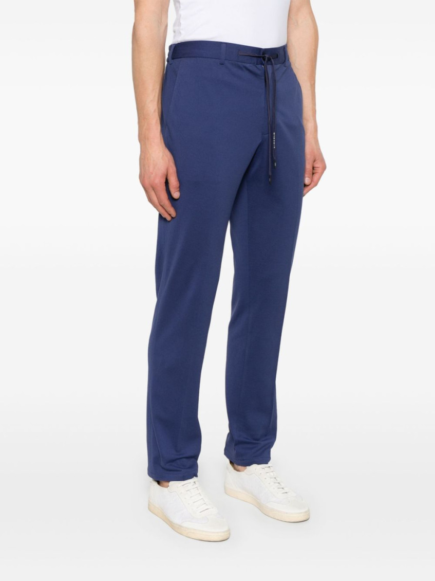 Royal Blue Cotton Trousers