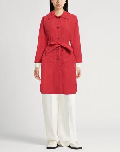 Woman Overcoat & Trench Coat Red