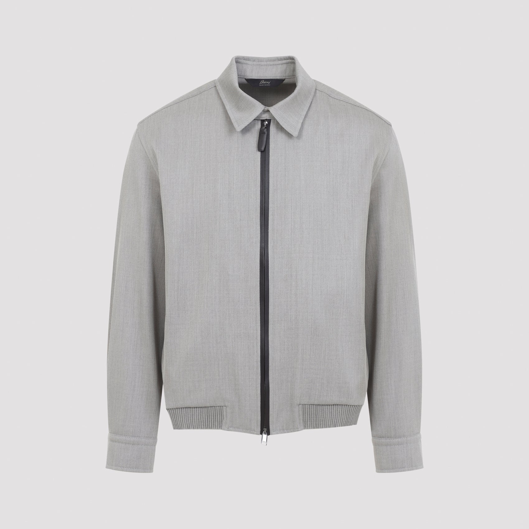 Men's Wool Blouson Jacket