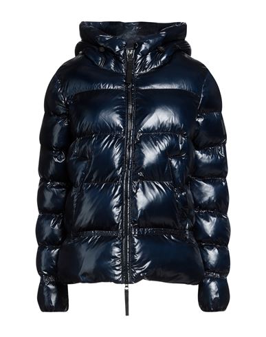 Woman Puffer Midnight blue Size 10 Polyamide