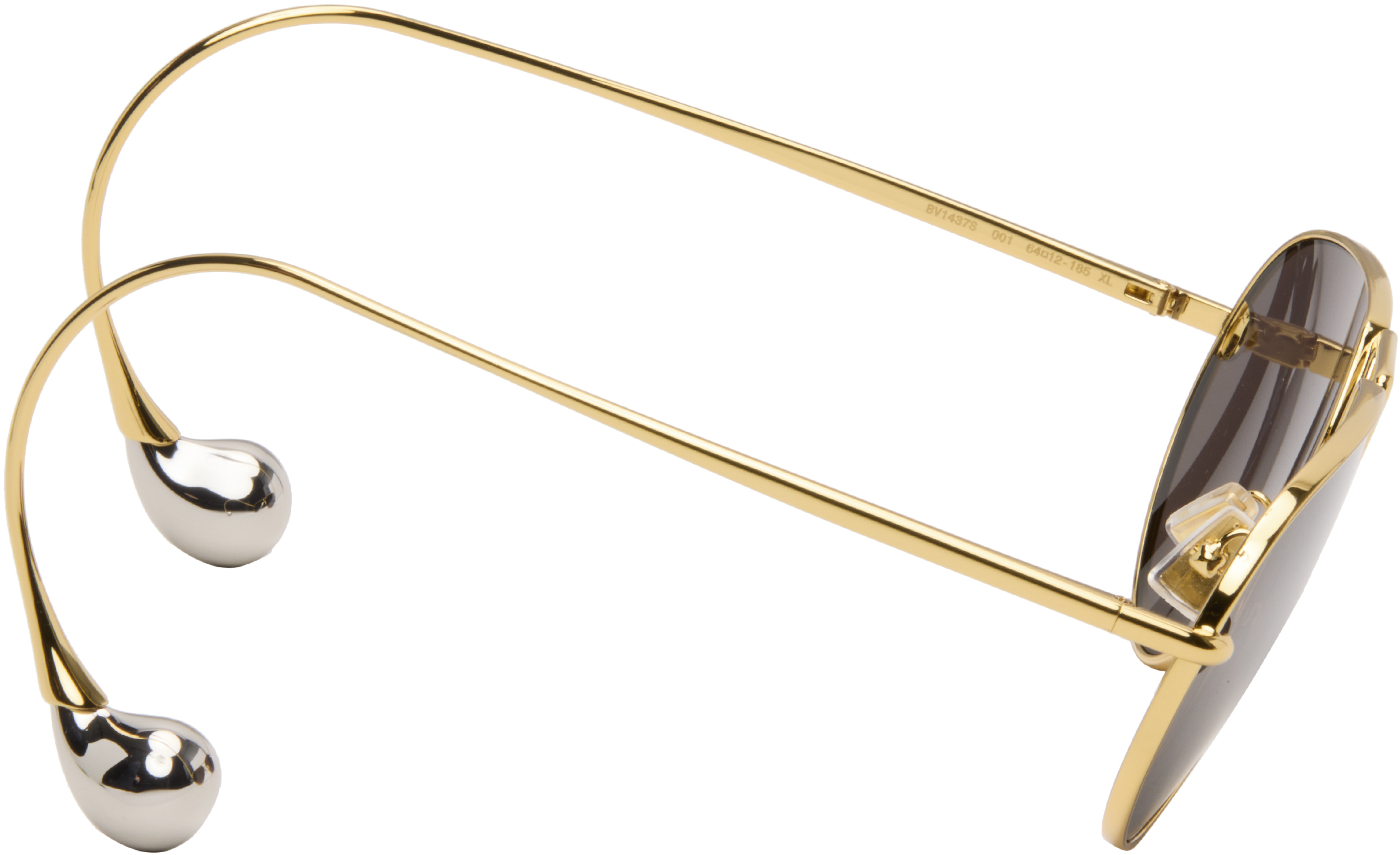 Gold Drop Aviator Sunglasses