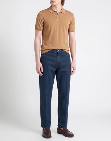Man Jeans Blue Size 28 Cotton, Elastane