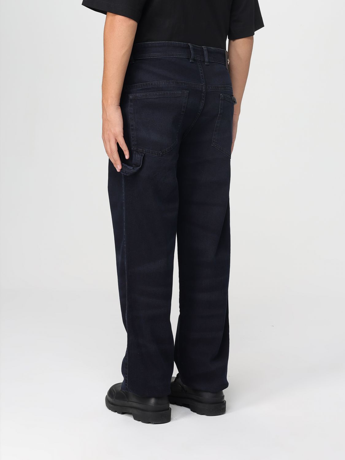 Jeans Men color Navy