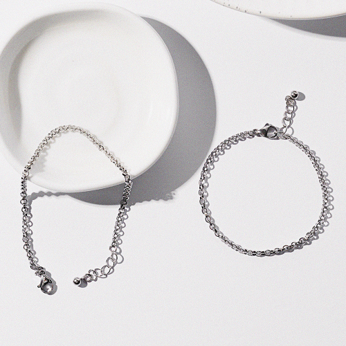 14 Doubling Soft Chain Bracelet