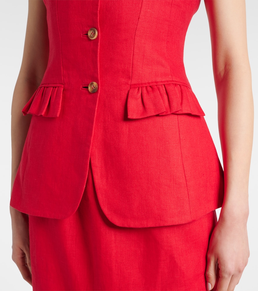 Matilda linen vest