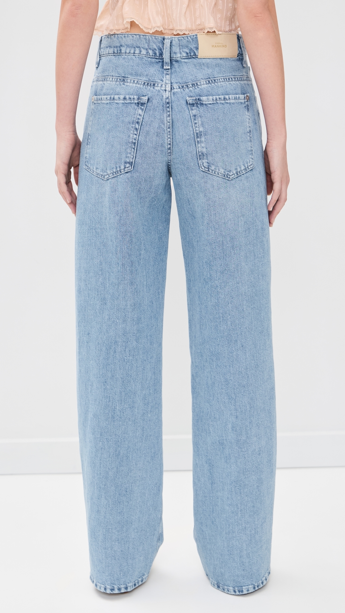 Stovepipe Straight Jeans Iris