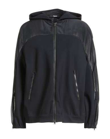 Woman Jacket Black Size 4 Polyamide, Elastane, Cotton, Viscose
