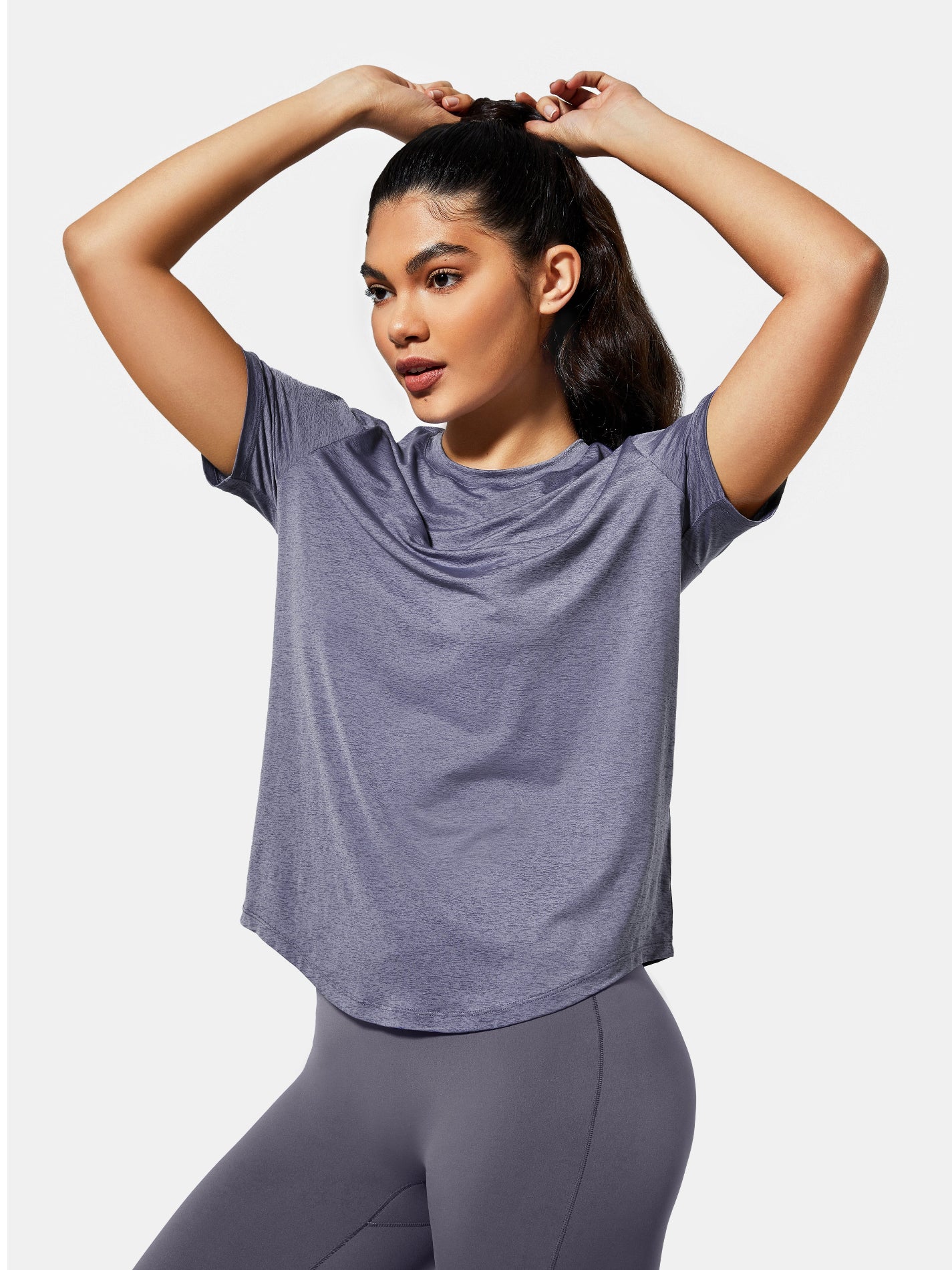 InstaBreeze Training Short Sleeve T-shirt - Violet Heather